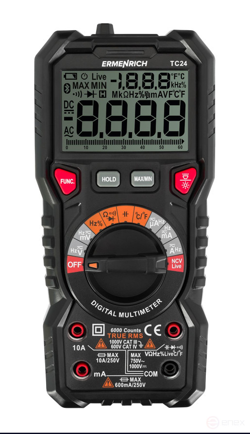 Цифровой мультиметр Ermenrich Zing TC24