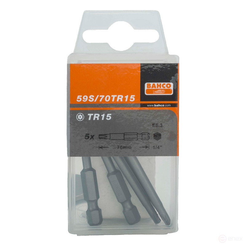 1/4 Биты под винты TORX TR25 L=70 мм