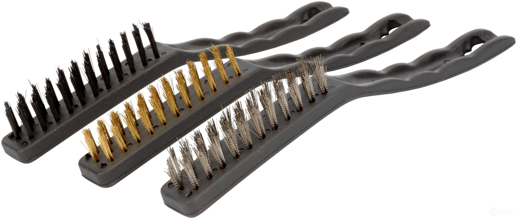 Set of cleaning brushes 3 pcs.L-230mm (Avtodor) 44009