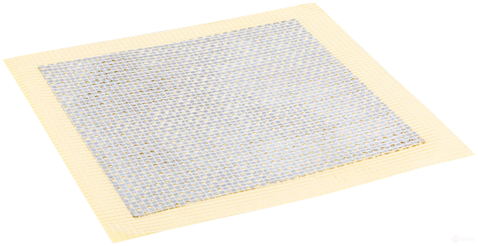 Self-adhesive repair pad, reinforced with aluminum mesh, 150x150 mm