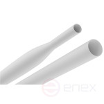 Термоусадочная трубка ЭРА NO-224-433 ТТУ нг-LS 8/4 белая в отрезках по 1 м 25 шт