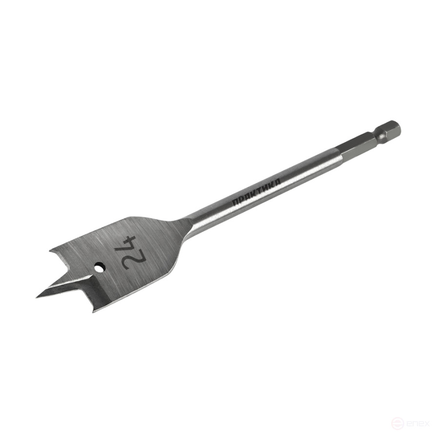 Сверло по дереву перовое ПРАКТИКА 24 х 152 мм 1шт.) блистер (774-047)