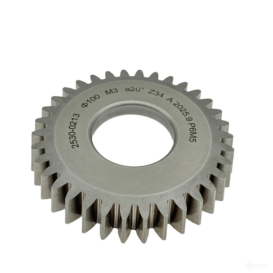 Долбяк дисковый M 3.0, z=34, 20°, D=102 мм, d=44.45 мм (2530-0213) TORNERI Т028248