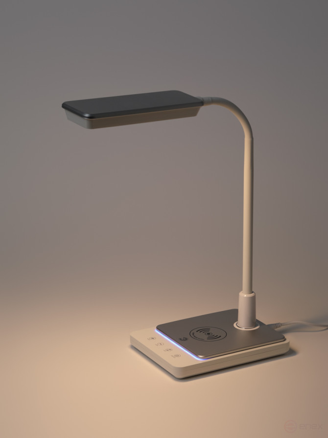 Настольный светильник ЭРА NLED-499-10W-W светодиодный белый