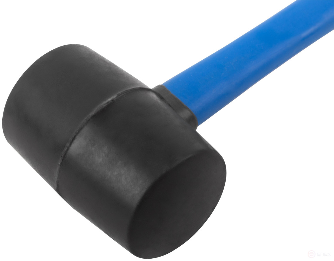 Rubber mallet, fiberglass handle 230 gr.