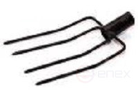 4-horned manure pitchforks-welded, calibrated steel 3