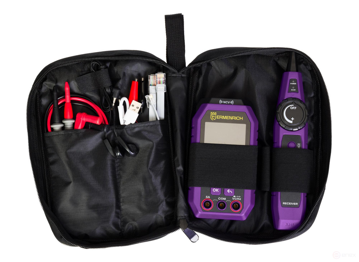Кабельный тестер с мультиметром Ermenrich Ping SM75