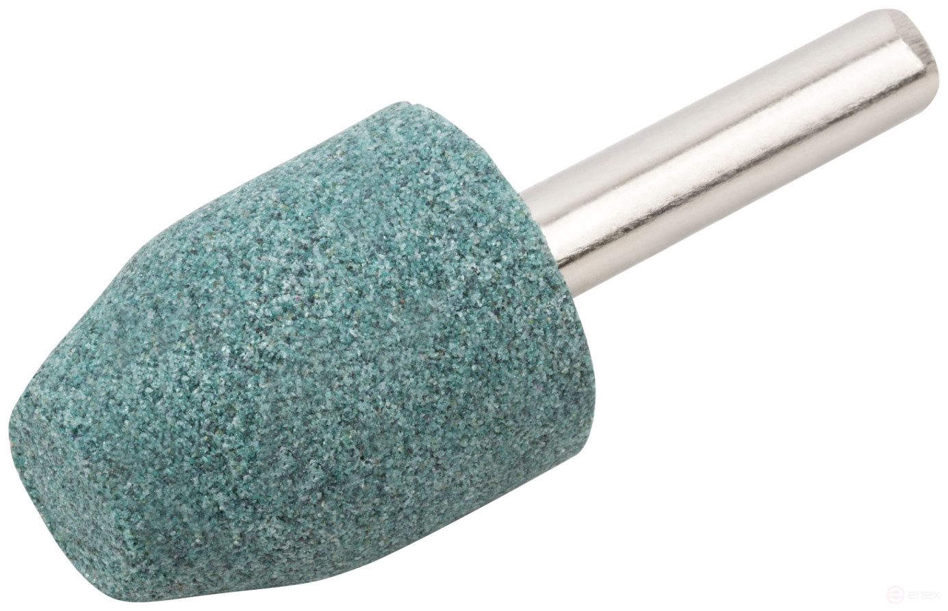 Шарошка абразивная (по камню, мрамору, кафелю), хвостовик 6 мм, цилиндр со скосом 18 х 27 мм