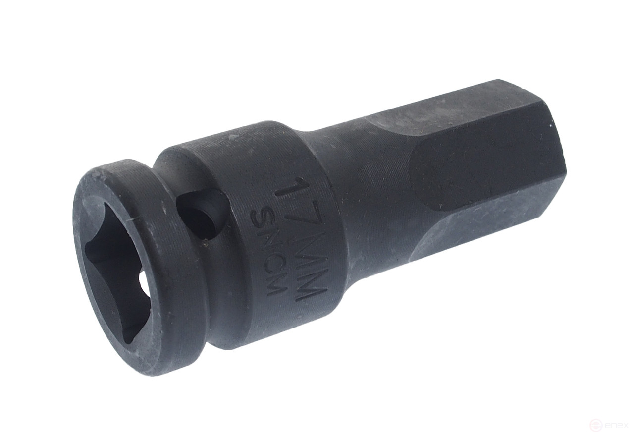 Бита-головка 1/2" HEX H17х25мм ударная L=60мм JTC