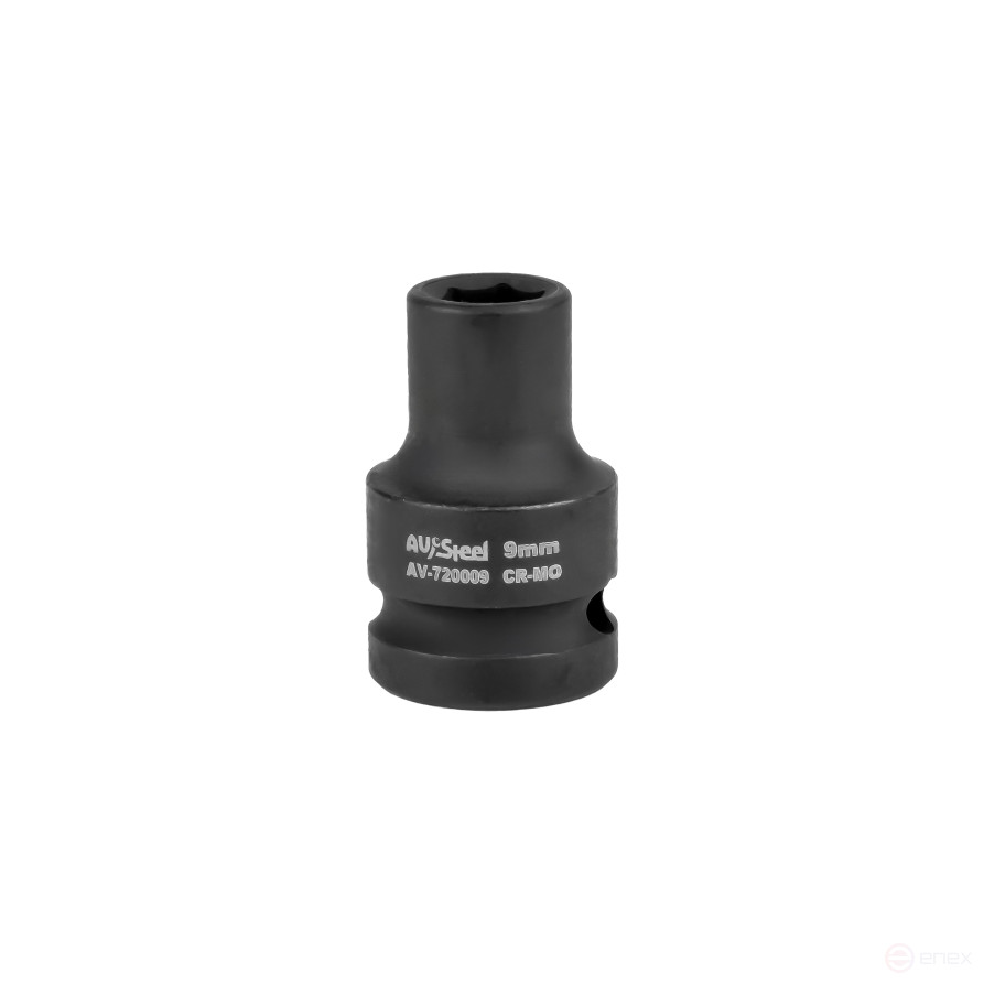 Головка ударная 6-гранная 1/2" 9мм