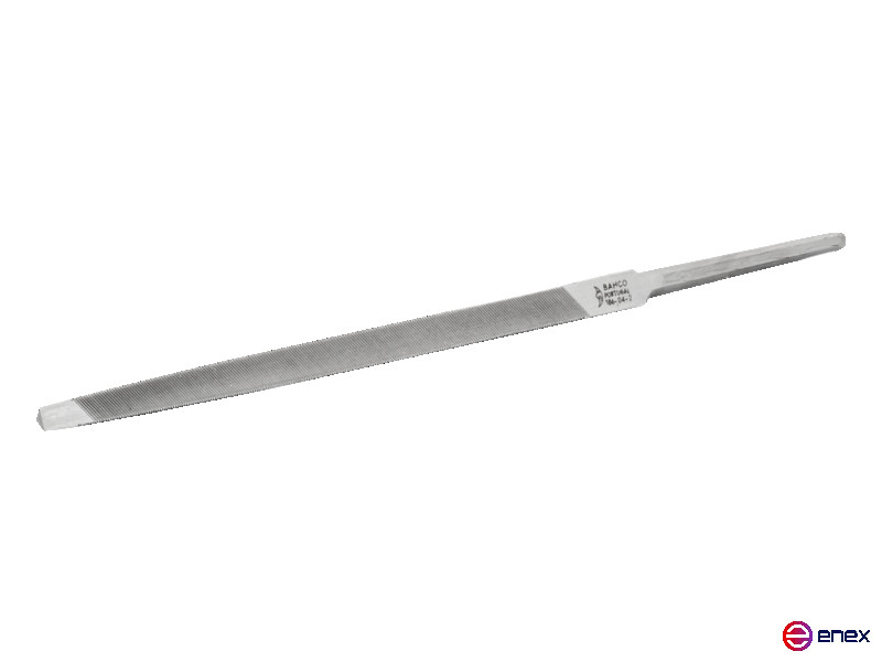 Напильник тонкий треугольный без ручки 112 мм, насечка личная