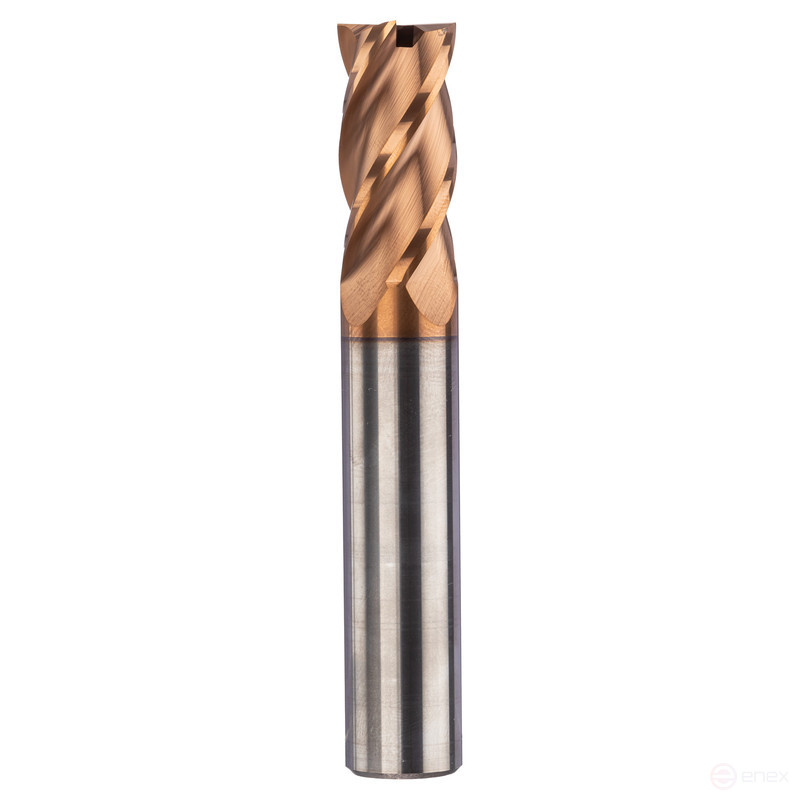 End mill plosk TV/spl 4Z No. 081, 14/14*30*88 HRC55 TiSiN without chamfer Profile fitting
