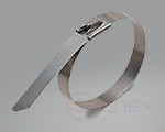 Steel ties SKS (316) 12*1000