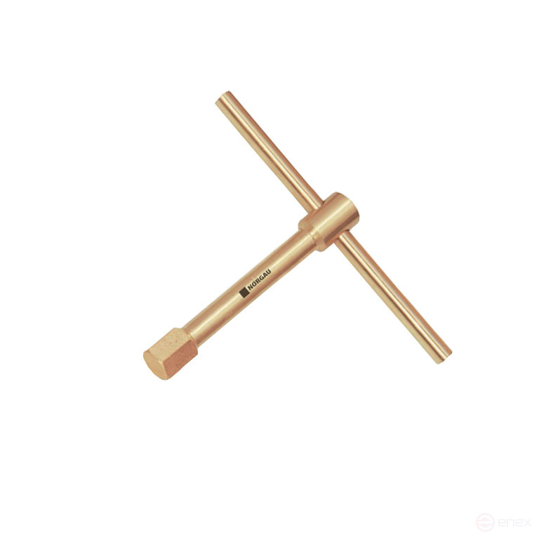 Hex key with sliding T-handle NORGAU Industrial intrinsically safe 41 mm, NWT-41NSA, AlCu