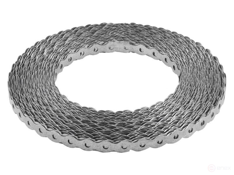 Galvanized punched tape mounting wave 12*0.55mm (25 m) FEDAST