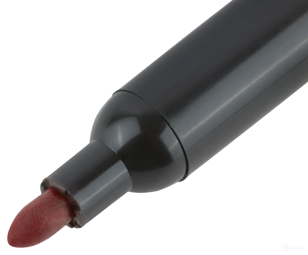 Permanent construction marker, red