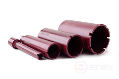 Сегментная алмазная коронка MESSER REDLINE по граниту диаметр 30 мм длина 100 мм