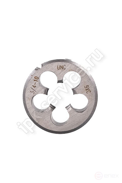 Плашка дюймовая UNC 2 (4,5 ниток, 9ХС)