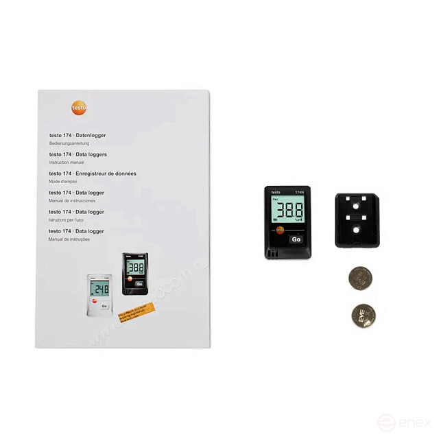 Testo 174H logger with verification