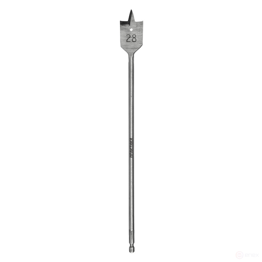 Сверло по дереву перовое ПРАКТИКА 28 х 300 мм (1шт.) блистер (774-238)