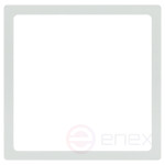Frame for sockets and switches ERA Elegance 14-6001-01M decorative, matt white