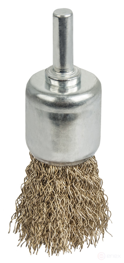 Кордщетка для дрели кистеобразная мягкая ПРАКТИКА 22 мм, хвост 6 мм (773-439)