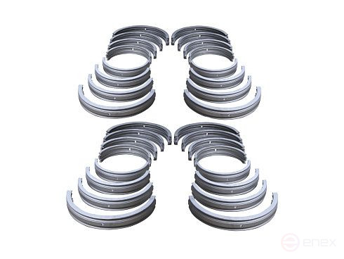 Set of reduction inserts 180-450 for V-Weld G500 for one clamp