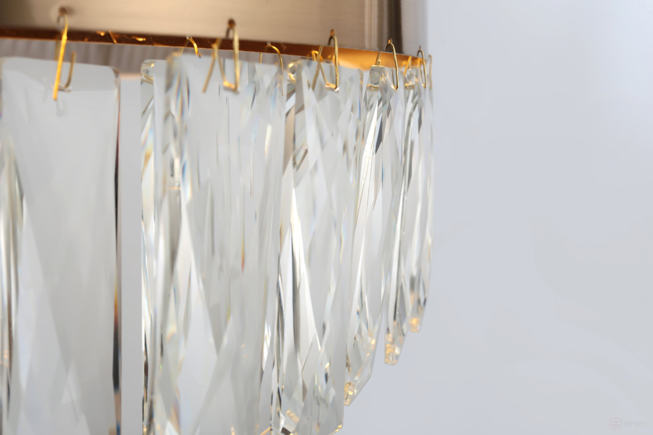 Люстра Rivoli Mary 6129-101 cветодиодная LED 28 Вт 3000 К хрусталь