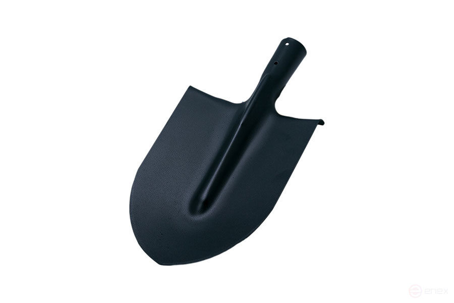 Лопата штыковая ЛУК порошкового окраса (лист 1,5 мм 210*290*380) с берёзовым чренком 1200 мм, 1-сорта