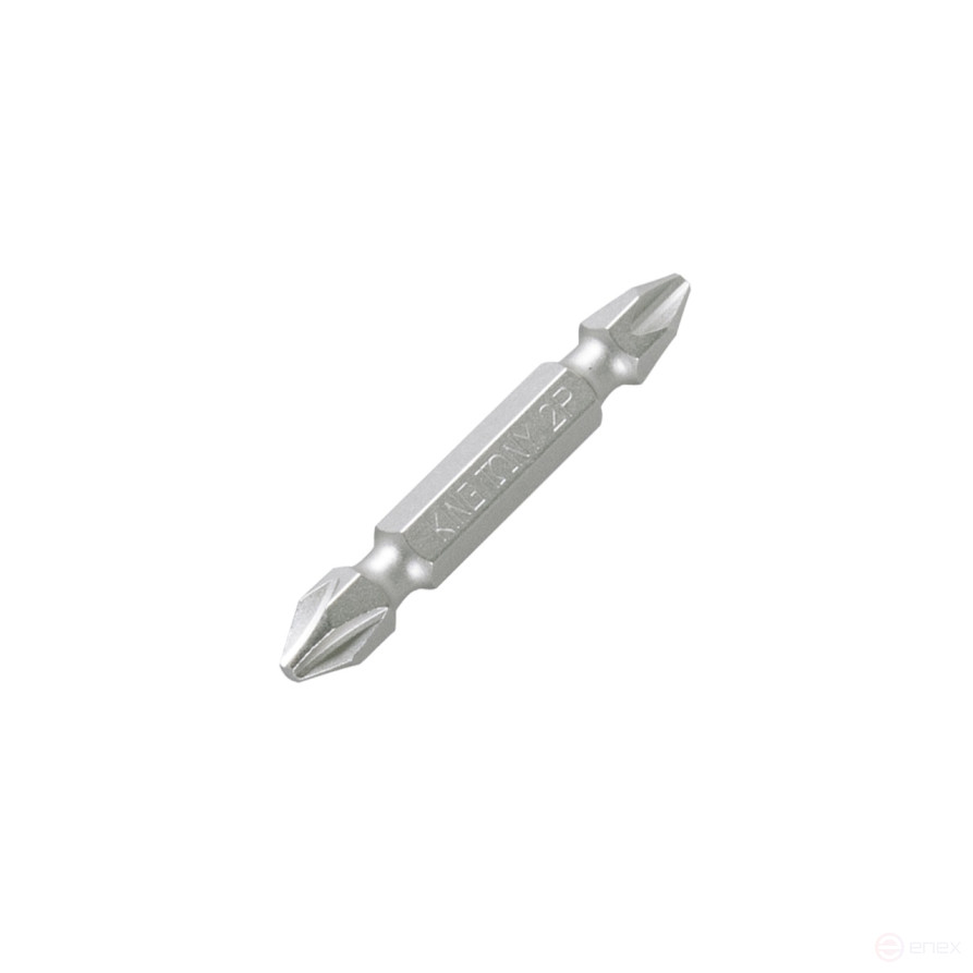 1/4" end insert (bits), Phillips, PH2, 50 mm, double-sided KING TONY 155002P