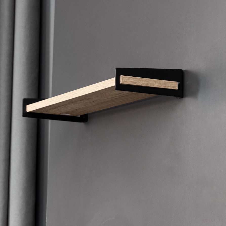 Shelf holder meth. TREND 65*178 black AKS