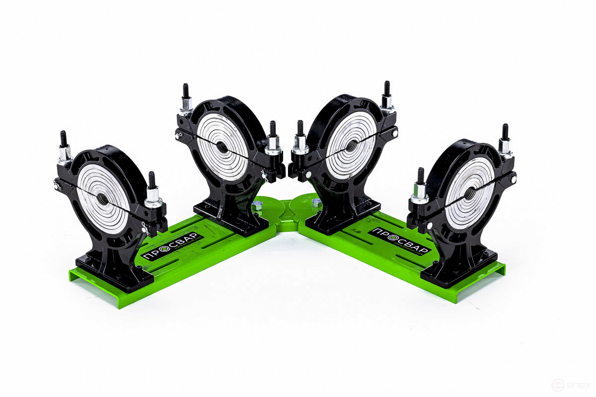 4-clamp positioner for electric coupling welding of pipes CLEARANCE (40-160 mm)