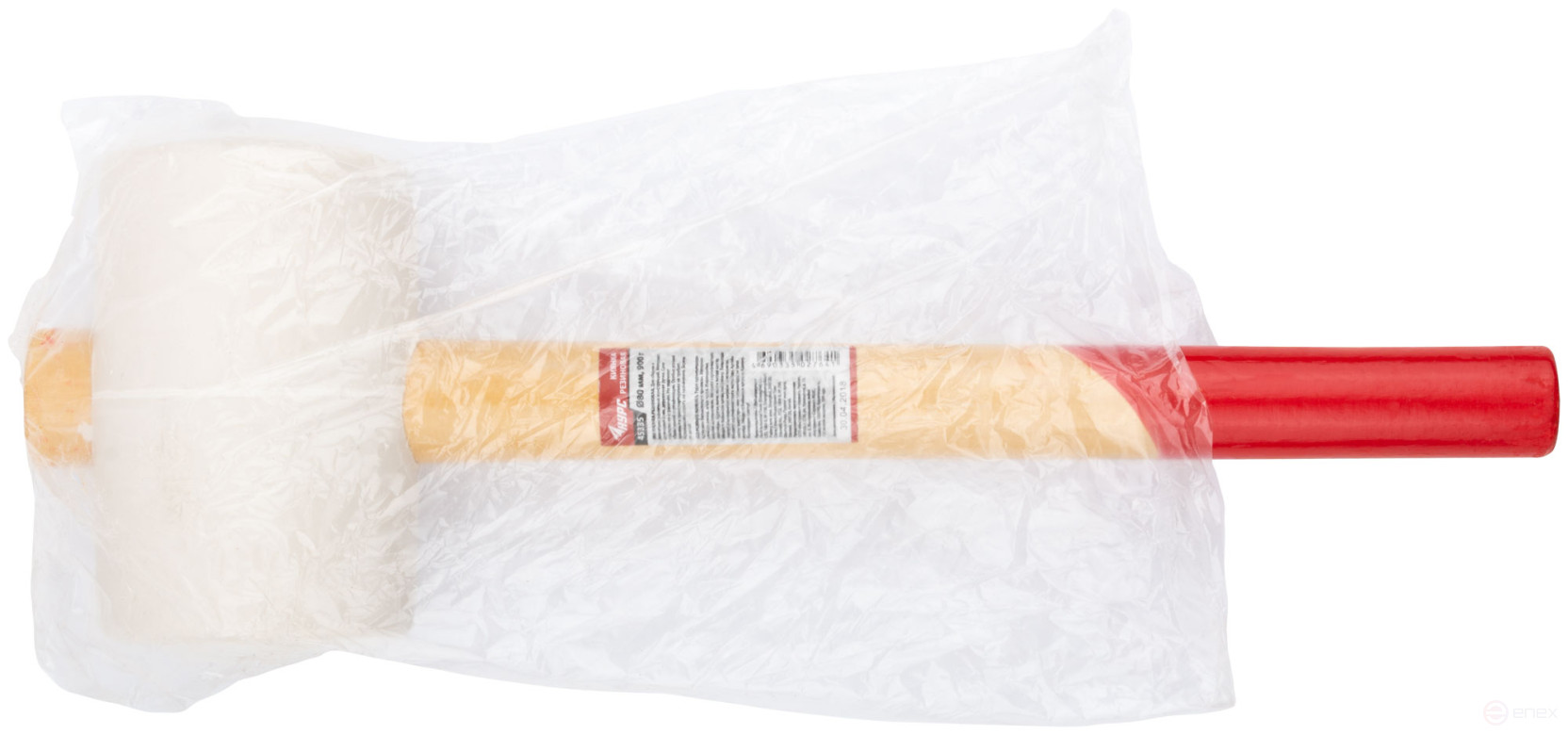 White rubber mallet, wooden handle 80 mm ( 900 gr )