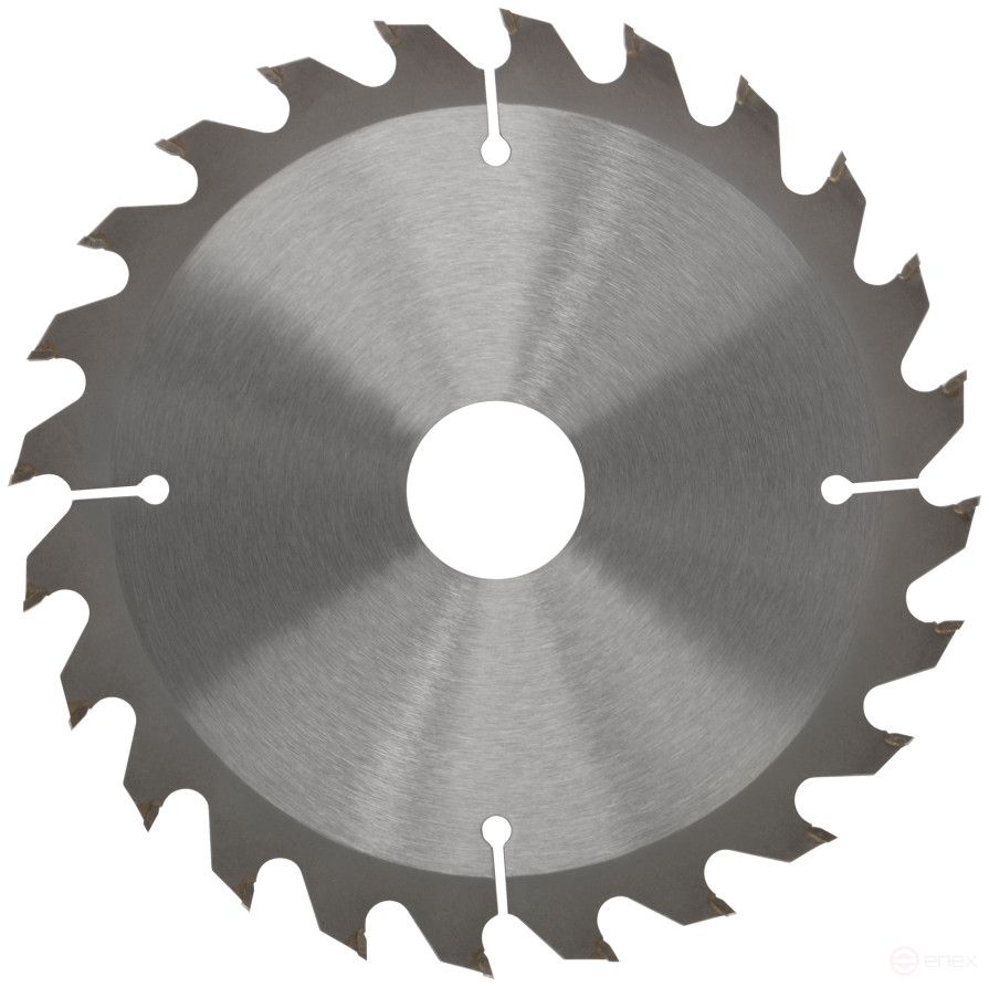 Circular saw blade for wood 165 x 30 x 24T + ring 30/20 mm