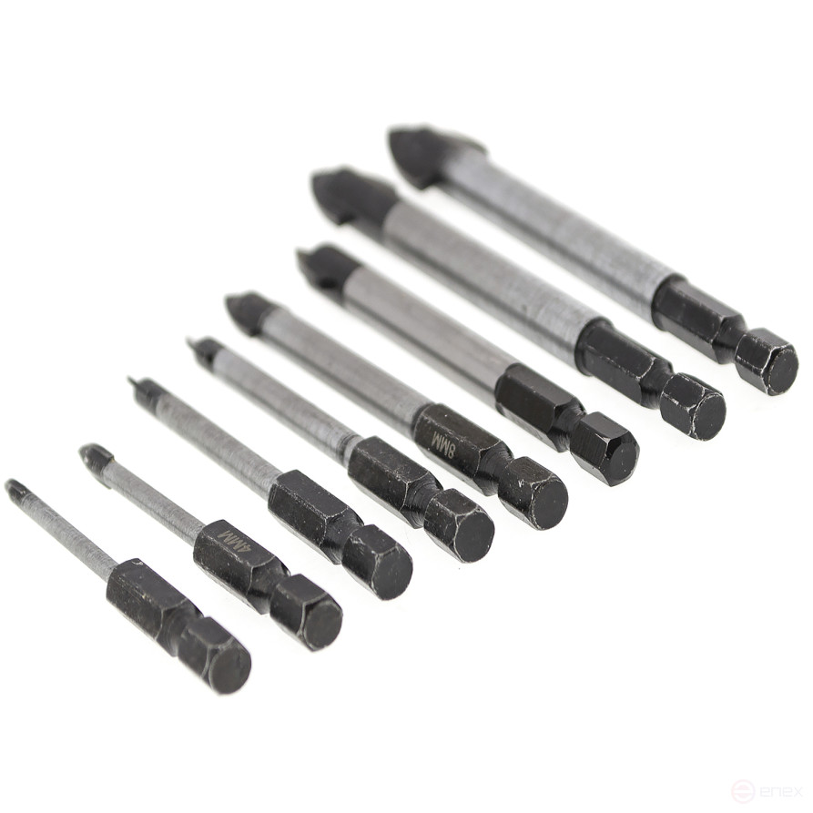 Сверло по кафелю и стеклу 4 мм, HEX, Чеглок (600/1200)