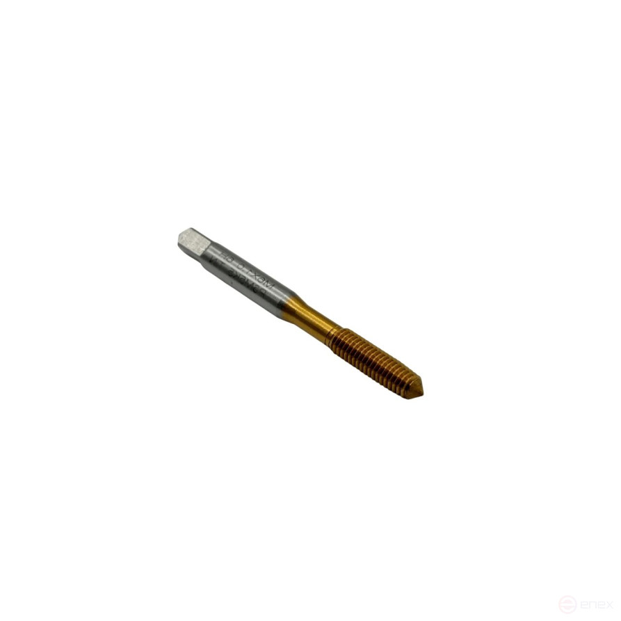Chipless tap (rolling pin) M 6.0x1.0 P6M5K5 coated with TiN TORNERI T025332