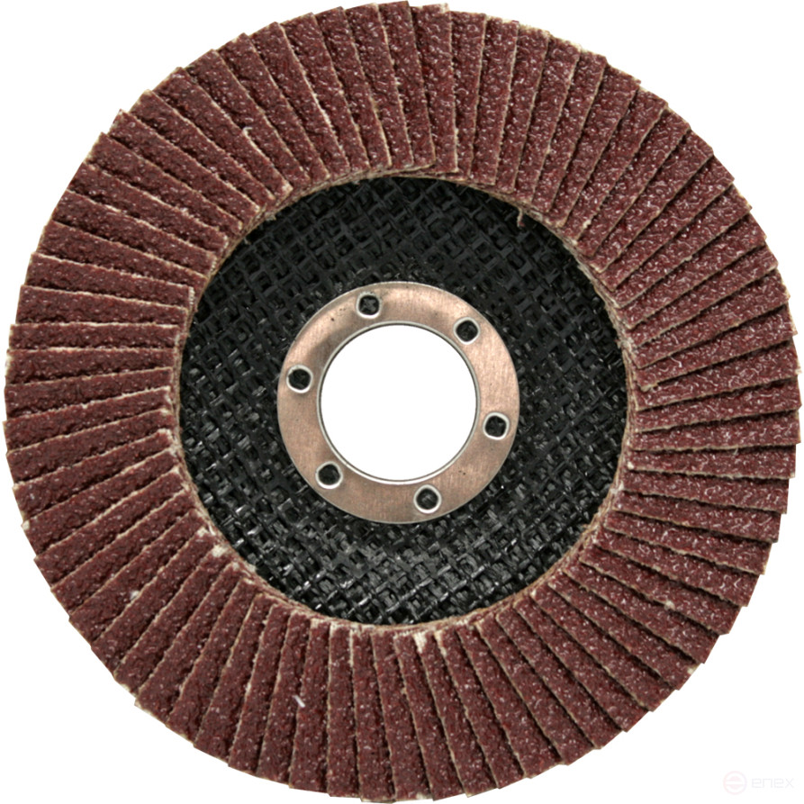 Круг лепестковый шлифовальный ПРАКТИКА 115 х 22 мм Р 36 (1шт.), серия Мастер (919-228)