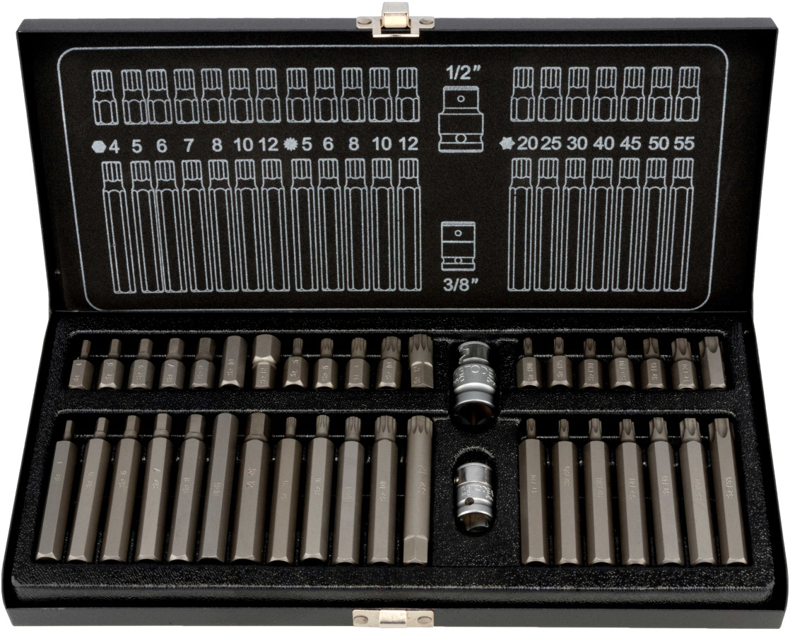 Набор звездочек 40пр. (сталь S2) АвтоDело PRO 40740