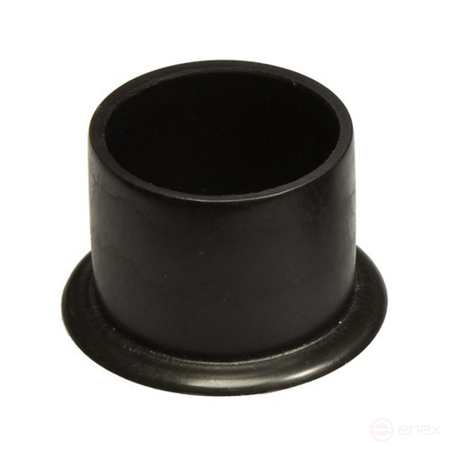 The plug is external. pipes d25 (514) plastic, black AKS