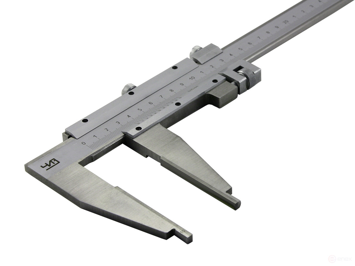Vernier caliper SHT - 3 - 800 0,1 with carbide sponge CHEESE