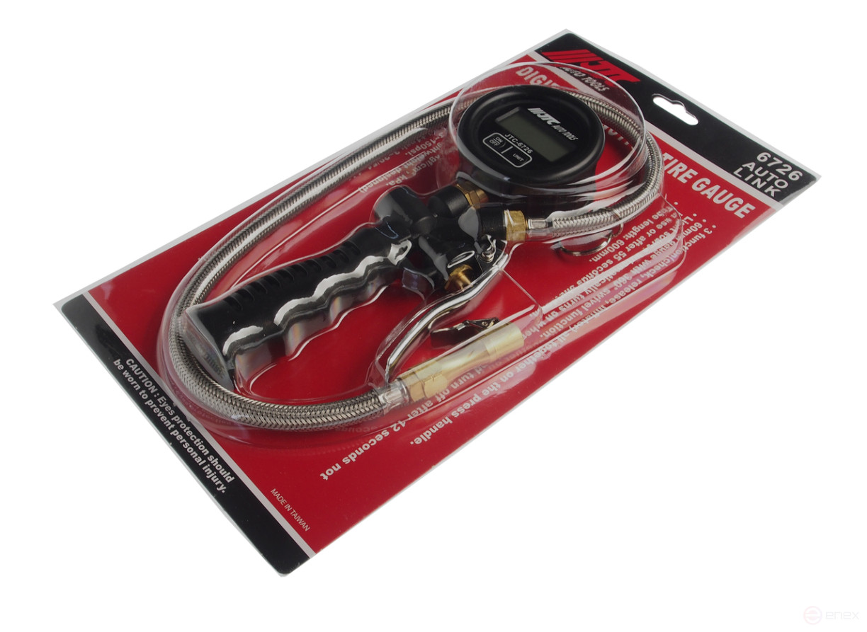 Tire Pressure Gauge 10Bar 150PSI Digital 3-function JTC