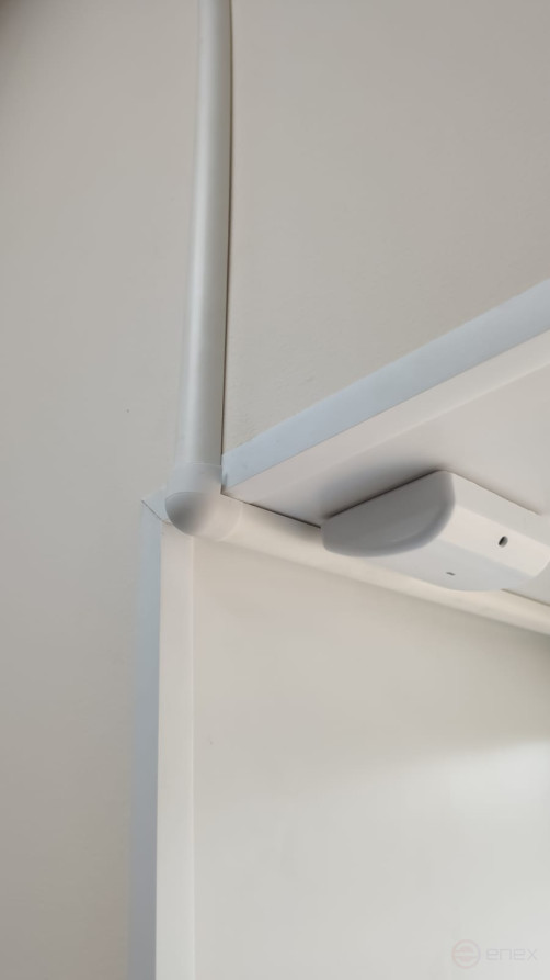 ERA KK Cable Channel-30-13- GR semi-circular graphite 30x13mm