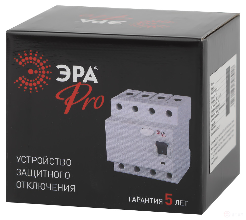 RCD ERA PRO NO-902-155 VD1-63S 4P 40A 100mA