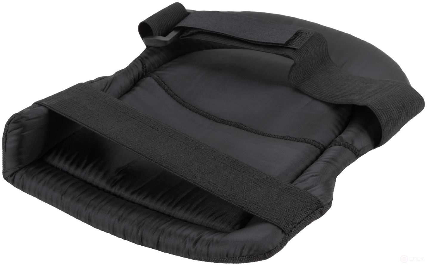 Protective knee pads with plastic cups