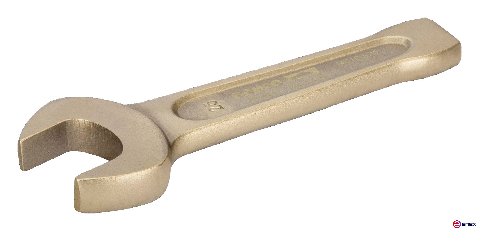 ИБ Ключ ударный рожковый (алюминий/бронза), 88 мм