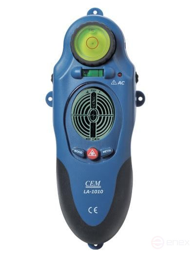 LA-1010 Tester (detector) for searching wood/metal/wiring with laser level