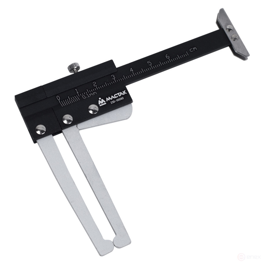 Vernier caliper for brake discs, 0-60 mm MASTER 230-00060