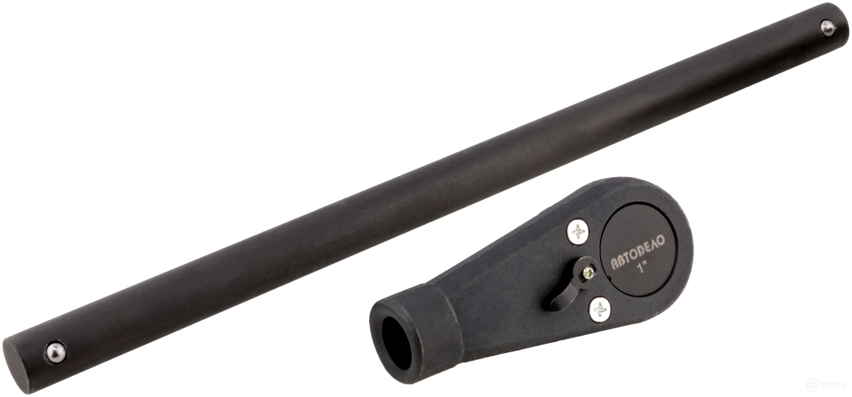 Трещотка 1"DR (ударная; L=510мм; 24 зубца; 15град) АвтоDело 39527