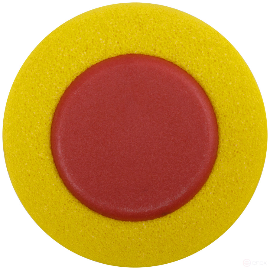 Валик прижимной резиновый, для обоев, желтый 50 мм