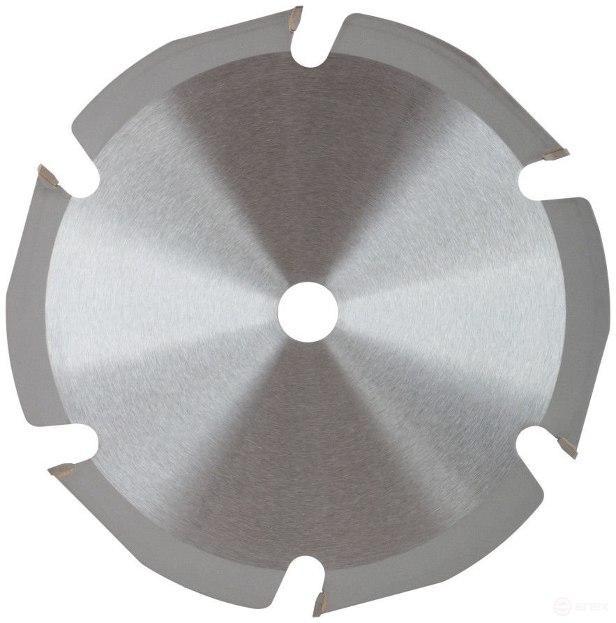 Диск пильный по дереву, посадочный диаметр 22,2 мм, 6 зубьев с карбидными вставками, 230 мм